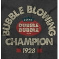 thumbnail image 2 of Bubble Blowing Champion Dubble Men's Graphic T Shirt Tees Brisco Brands S, 2 of 6
