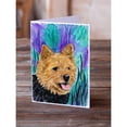 thumbnail image 2 of Norwich Terrier Greeting Cards and Envelopes Pack of 8, 2 of 2