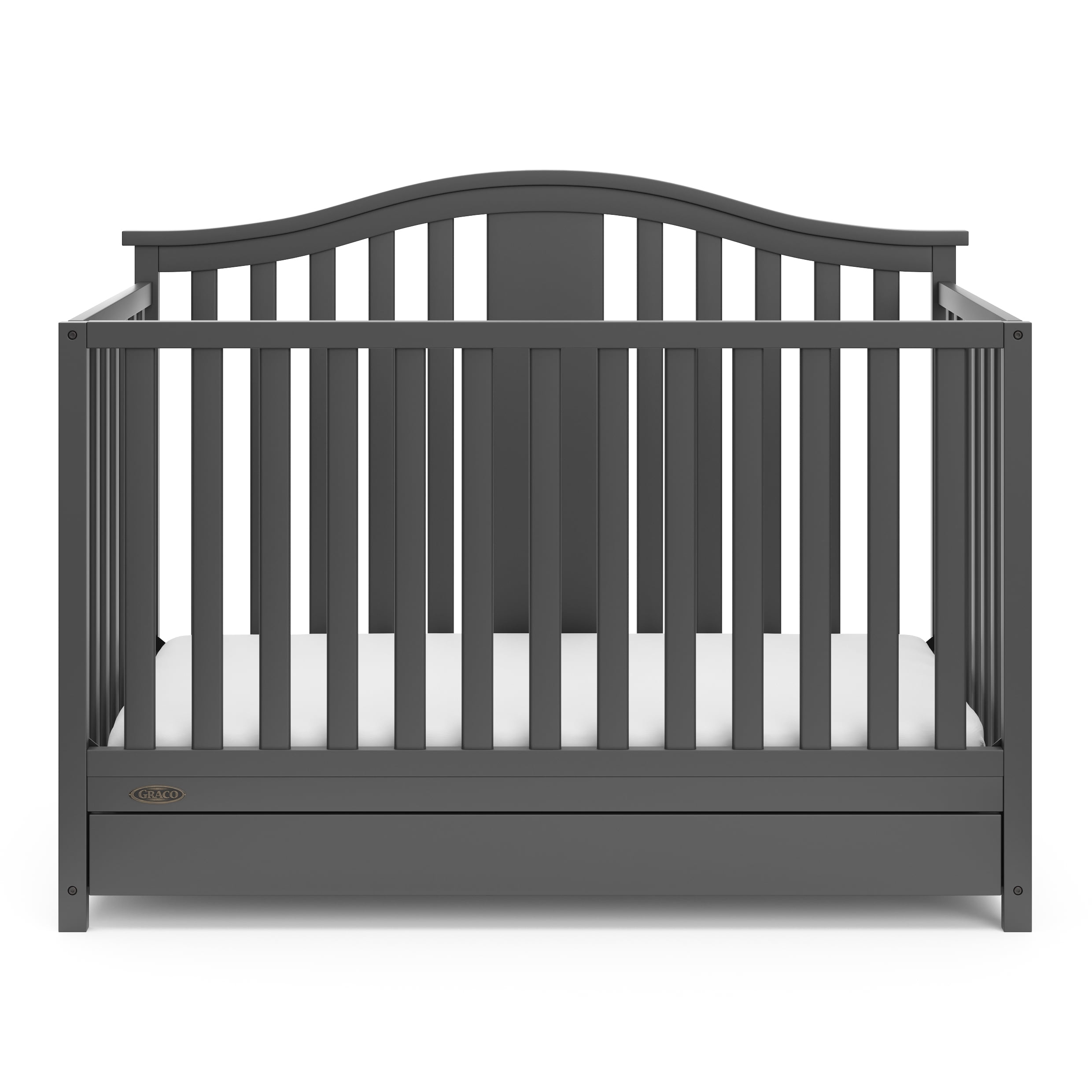 Graco Solano 4 In 1 Convertible Crib With Drawer White Walmart