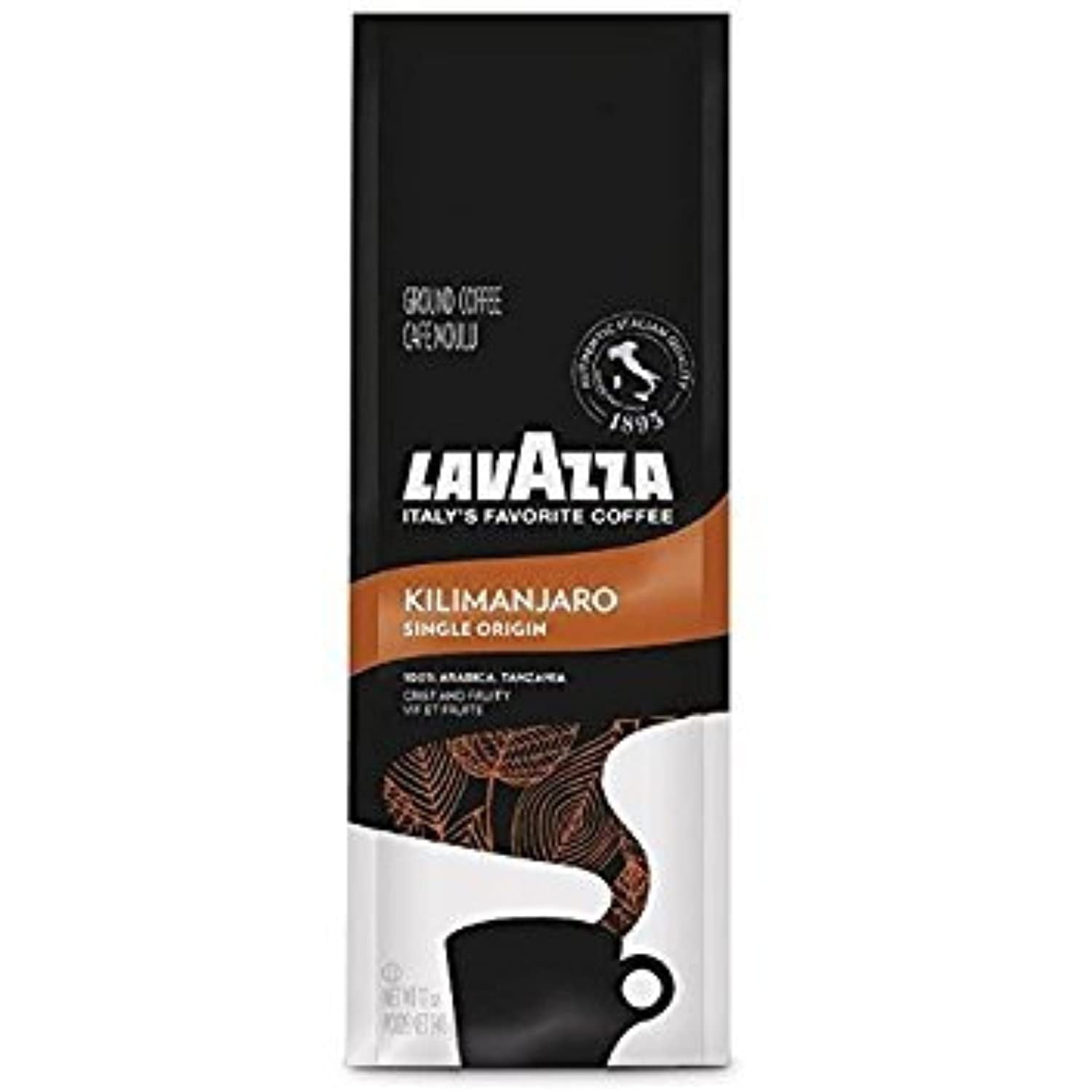 Lavazza Premium Drip Coffee Kilimanjaro, 12Ounce (Pack Of 2