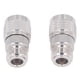thumbnail image 3 of Ouitble Kit Adaptador RF 2 Uds N Hembra A N Macho, Conector RF De Banda Ancha Conector De Cable Coaxial para Antena/WLAN/WiFi/Radio, 3 of 8