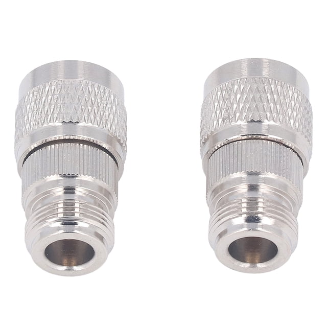 Adaptador N hembra a N macho Bling Bling 2 piezas Conector RF