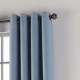 thumbnail image 2 of Nanshing Everett Solid Color Light Filtering Grommet Top Single Curtain Panel, Gold, 52" x 84", 2 of 4