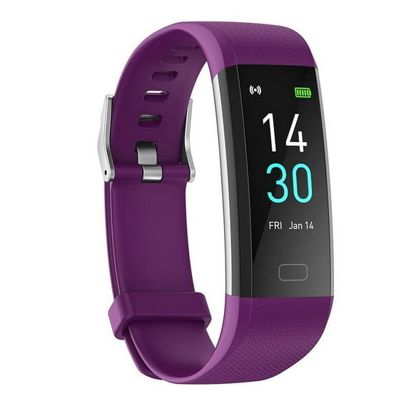 Smart Fitness for Men and Women Monitor Temperature Blood Pressure ,purple