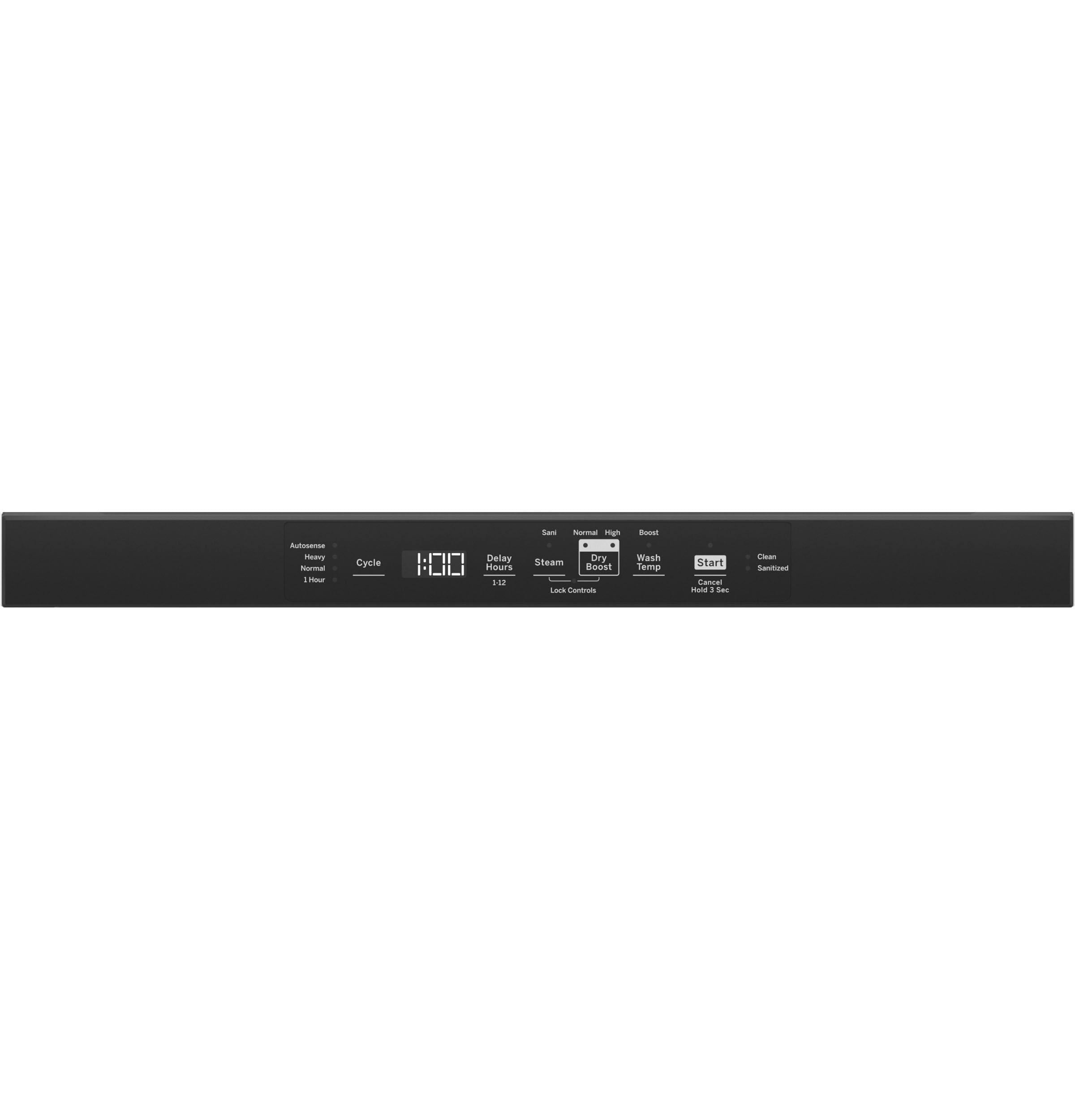 GE® Top Control with Plastic Interior Dishwasher with Sanitize Cycle & Dry Boost