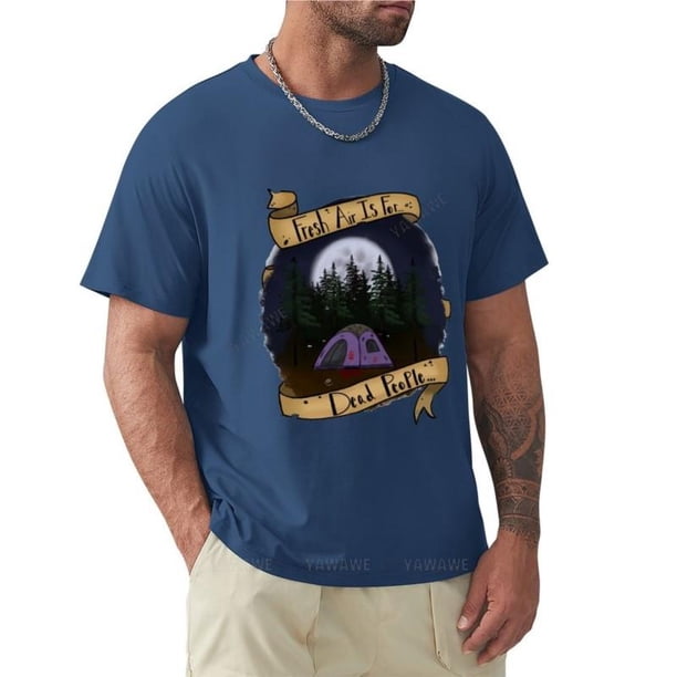 Camiseta de verano para hombre camisetas Don't Hike camisetas lisas para hombre camisetas de gato