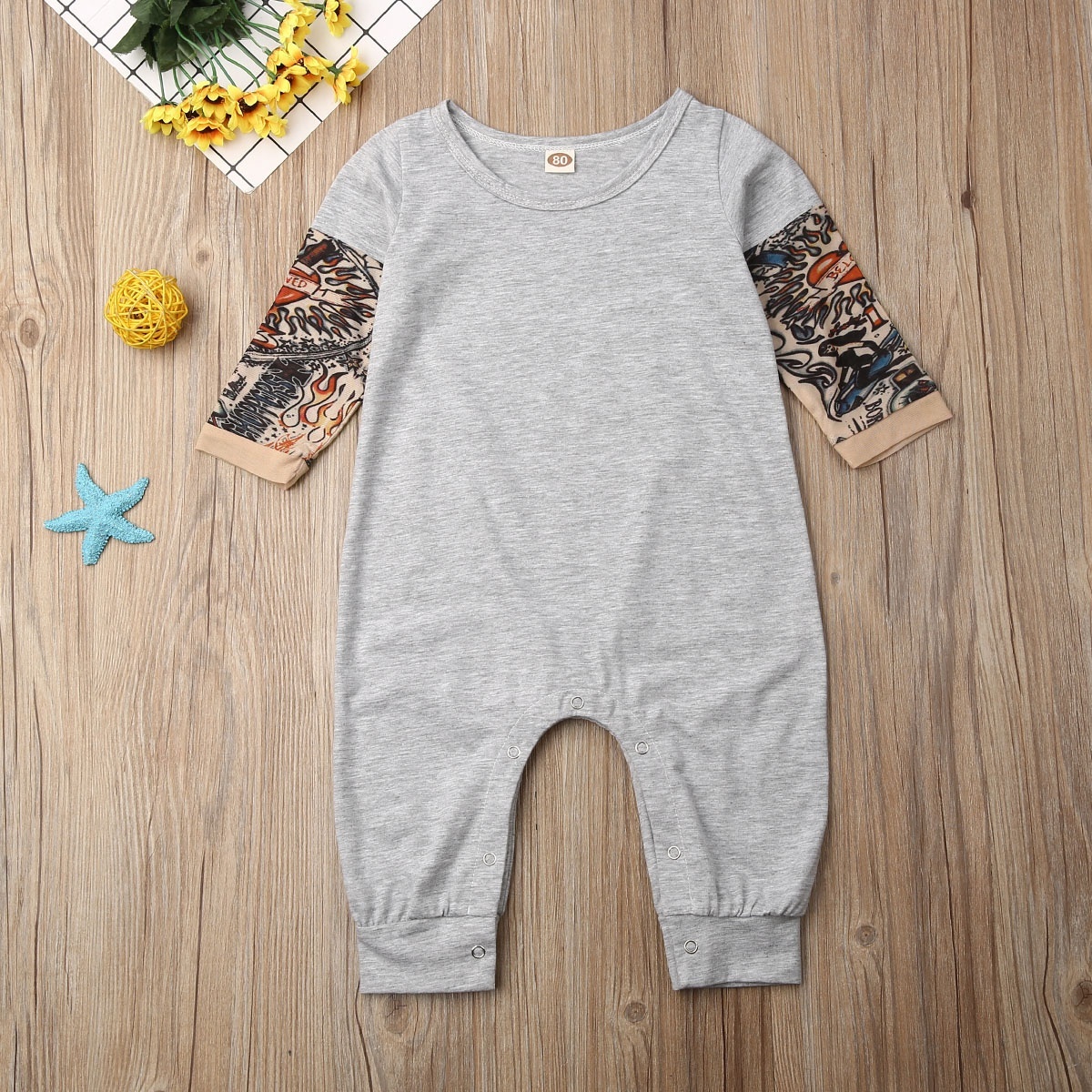 infant boy one piece outfits