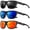 (3 Pack)A03-black+dark Blue+red, variant on Men Sunglasses Polarized UV400 Protection Sport Sun Glasses Shades for Men Women Driving,Fishing