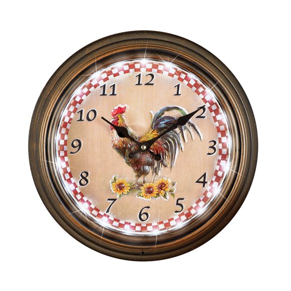 Lighted Wall Clocks