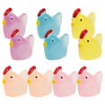 thumbnail image 5 of Mini Resin Chicken Luminous Chick Figurines for Decor 20Pcs, 5 of 5