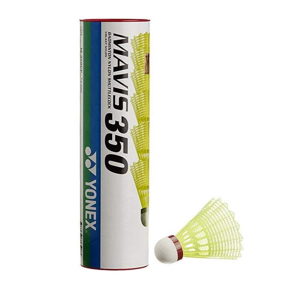 Volante de Bádminton YONEX Mavis 350 Amarillo Rápido Rojo