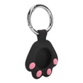 thumbnail image 3 of Funda protectora de silicona con dibujos animados, funda protectora antiarañazos para localizador IOS, color negro, 3 of 5