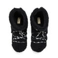 thumbnail image 2 of Dearfoams Cozy Comfort Women's Lace Up Teddy Slipper Booties, 2 of 6