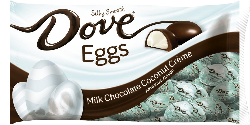 Dove Milk Chocolate Coconut Cream Eggs, 7.94 Oz.