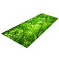 thumbnail image 4 of kurtrusly Digital Printed 3D Floor Mat Runner Non-slip Area Rug Carpet Green Leaves 1Set, 4 of 6