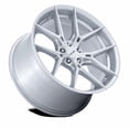 thumbnail image 2 of 20x9 Niche NC279 Prodigy 5 Silver With Machined Face Wheel 5x112 (45mm), 2 of 3