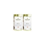 Teamonk Kimaya Imperial Himalayan White Tea Loose Leaf (150 Cups) | 100% Natural Tea | Powerful Antioxidant Tea Leaves | Tea for Relaxation | No Additives - 10.5 oz