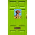 thumbnail image 2 of Vizsla in Summer Flowers Wall or Door Hanging Prints, 2 of 2