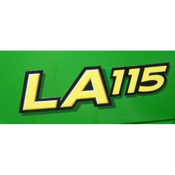 John Deere Hood Decal Set GX22694 LA115