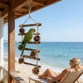 thumbnail image 5 of Natural Wooden Parrot Nesting with Climbing Ladder and Scratch for Small Bird Species Like Conures, 5 of 5