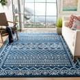 thumbnail image 2 of SAFAVIEH Tulum Ronald Distressed Area Rug, 12' x 18', Navy/Ivory, 2 of 7