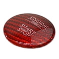 thumbnail image 6 of Xotic Tech Real Carbon Fiber Keyless Engine Start Stop Push Button Decor Cover for Mercedes Red, 6 of 7