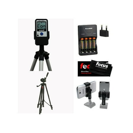 Pocket Radar Pro-Level Speed Training Tool and Radar Gun, Tripod, & Smartphone Tripod