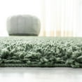 thumbnail image 5 of SAFAVIEH August Sophia Solid Plush Shag Area Rug, Green, 9' x 12', 5 of 8