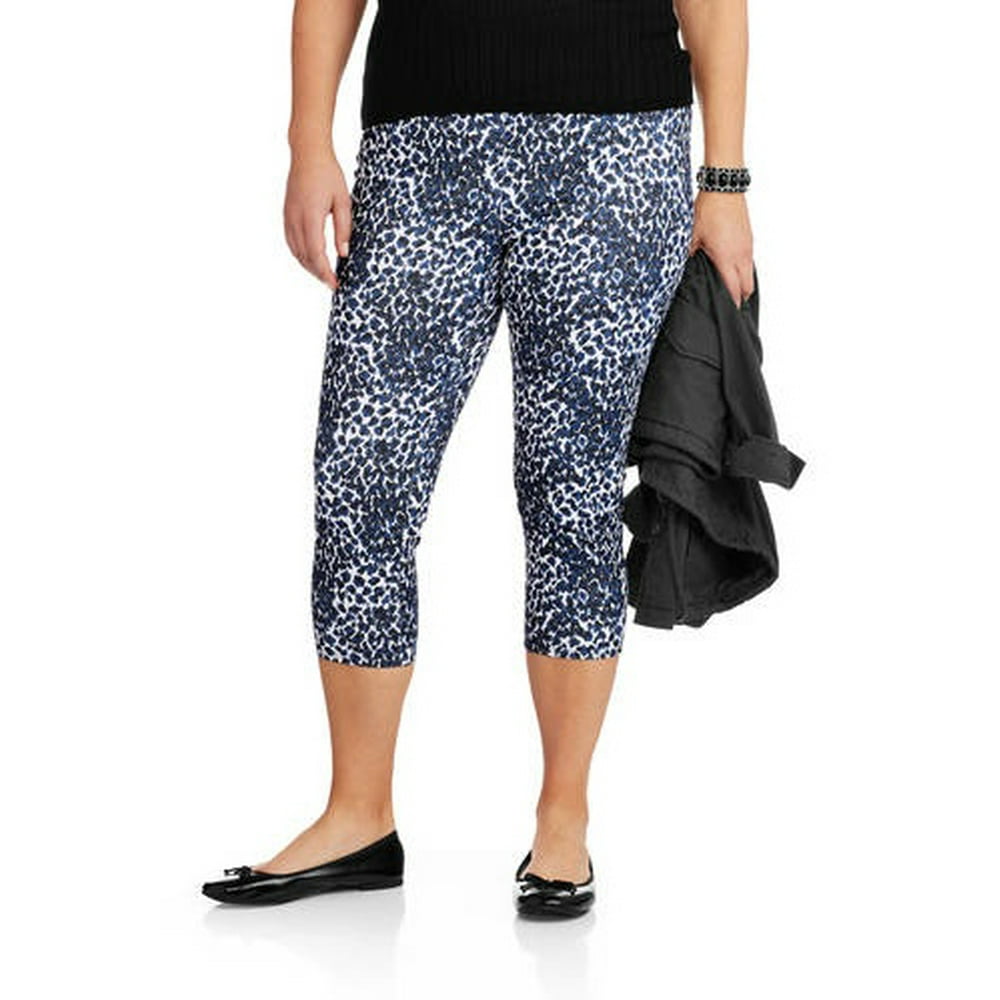 plus size capris walmart