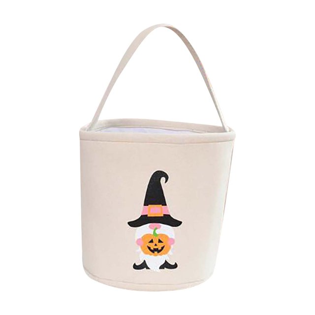Venta urgente Halloween Candy Bag Candy Bucket Decoration Props Children's HandbasketPopulares ¡NUEVO!