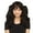 Black, variant on Fun World Halloween Create Your Own Look 3pc Wig, One-Size, Red