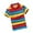 Orange, variant on MUXiin Boys Polo Shirts Size 10 Classic Button Gradient Short Sleeve Athletic Collared T-Shirts Quick Dry Holidays Tops T-Shirts Infant To Big Kid