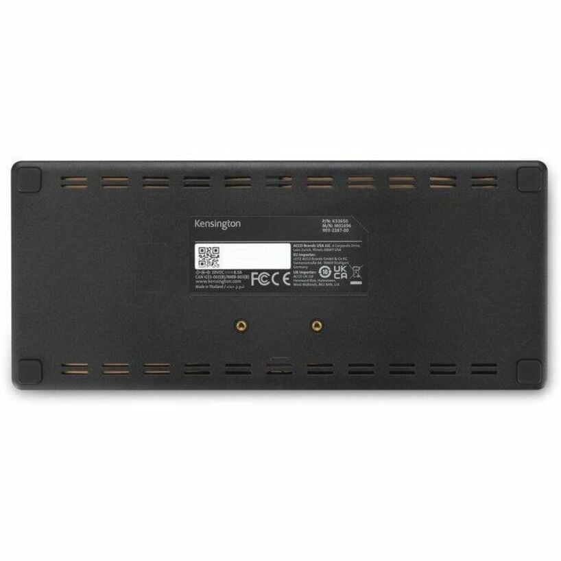 Kensington SD4781P EQ USB-C & USB-A Dual 4K Docking Station with 100W Power Delivery (k33603na)