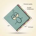 thumbnail image 2 of Amscan SpongeBob SquarePants Luncheon Napkins, 32 Count, 6.5" x 6.5", 2 of 6