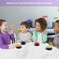 thumbnail image 5 of Family game buzzers with light and sound, 4 pack, 5 of 5