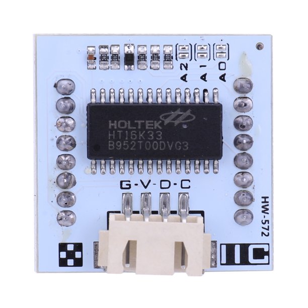 Módulo De Matriz De Puntos HT16K33 Placa de pantalla de matriz de puntos I2C Placa de módulo de pantalla de matriz LED para Arduino
