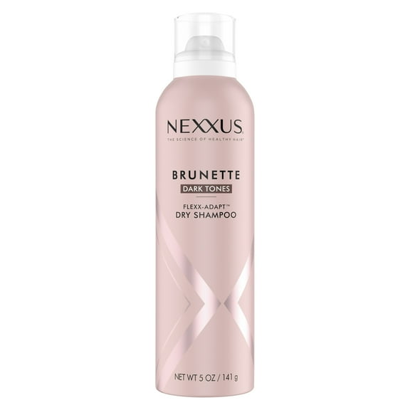 Nexxus Dry Shampoo Brunette Color Enhancing Dark Tones No Dull Residue, 5 oz Spray