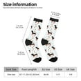 thumbnail image 2 of Logiee Dachshund Dog Print Adult Socks for Men & Women,Calf Socks, Ankle Socks,Boots Socks,Breathable Casual Sock,Unisex Crew Socks, 2 of 6