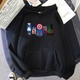 thumbnail image 4 of Sudadera con capucha de superhéroe con estampado de Marvel para hombre, ropa de calle masculina con estampado de Disney, sudadera de lana cálida con capucha de Hip Hop, otoño, 4 of 5