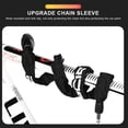 thumbnail image 3 of RIDERACE 37.4 IN Zinc Alloy Bike Chain Lock, Heavy Duty Anti Theft Bicycle Lock with 2 Keys, Steel Chain, Wear-Resistant Cloth Cover, for Bikes, Scooters, Motorcycles & Outdoor Security, 3 of 8