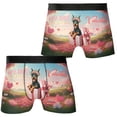 thumbnail image 3 of My Dog Is My Valentine Cute Doberman Pinscher in Gift Box All Over Print Boxer Briefs Underwear for Men Dad Doberman Dog Lover Gifts - 03006, 3 of 6