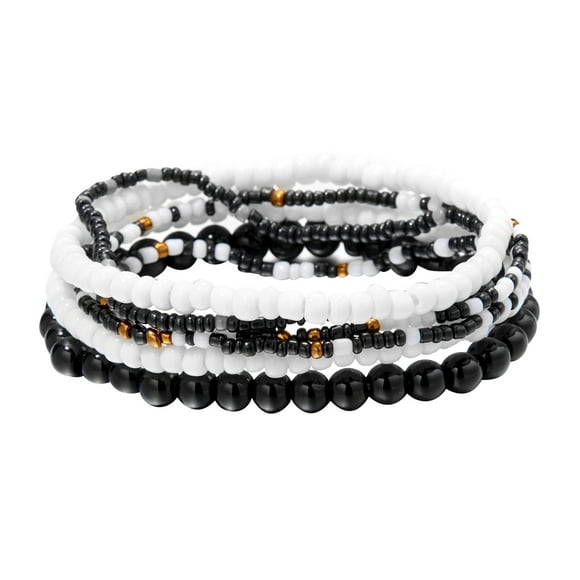 Bracelet Élastique Coloré Bohème pour Superposition Style Vacances le Meilleur Cadeau pour un Tre Cher