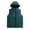 #1_Green, variant on Men’s Winter Hooded Puffer Vest Thick Quilted Insulated Down Filled Sleeveless Jacket Zip Up Warm Coat with Pockets Detachable Hood