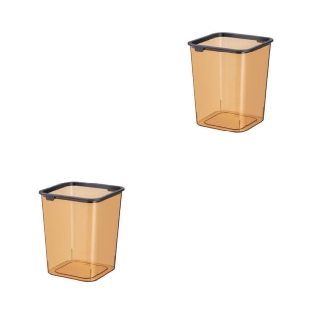 Wosthever Cubo de almacenamiento con diseño anticaída y tamaño compacto, conveniente para el diario Papeleras para dormitorios Type3 NO3