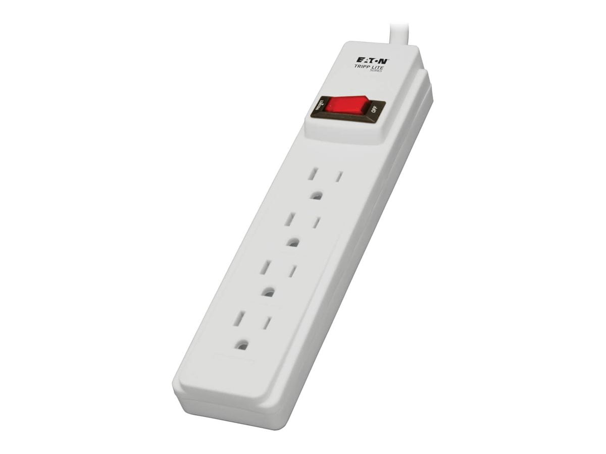 Tripp Lite 4-Outlet Power It! Power Strip, 10' Cord