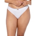 thumbnail image 2 of Fresh by Fruit of the Loom 2-Pack Cotton Thong, Sizes XS to 3XL, 2 of 11