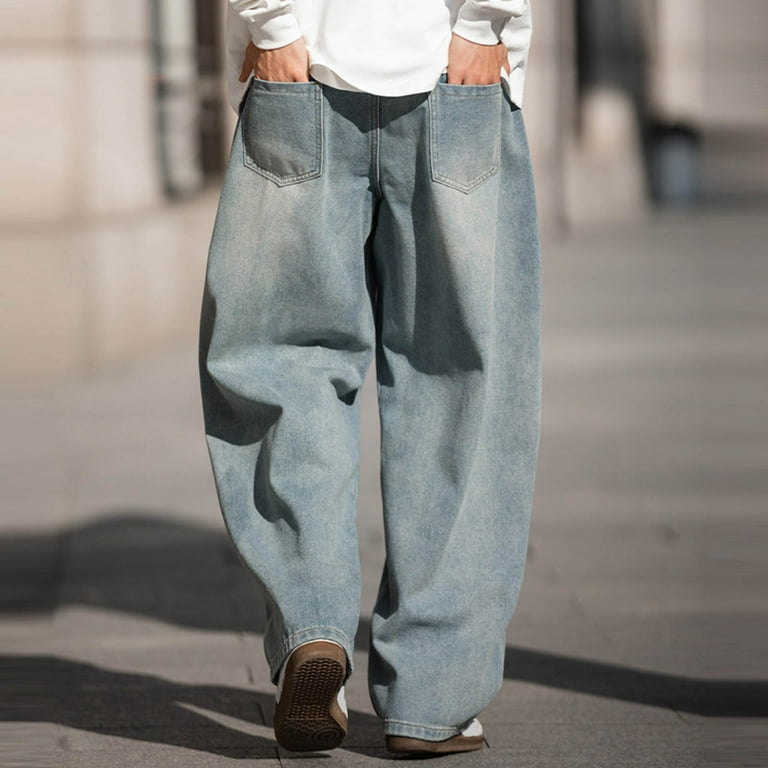 old design denim pants Amazon.com: HJINGSUN Jeans for Men Gurkha 
