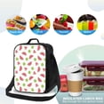 thumbnail image 4 of Lsque Watermelon And Kiwi Lunch Bag Lunch Box for Women Men Reusable Insulated Lunch Tote Bag,Leakproof Thermal Cooler Sack Food Handbags Case High Capacity, 4 of 9