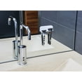 thumbnail image 3 of WeatherTech RazorHolder - Wall Mounted Dual Razor Holder, White, 3 of 4