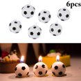 thumbnail image 1 of 6PCS Birthday Candle Creative Football Decorative Cake Candle Party Cake Decor, 1 of 7